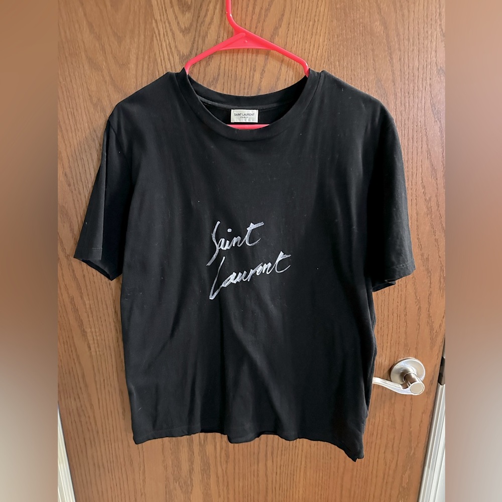 Saint Laurent Black T-shirt